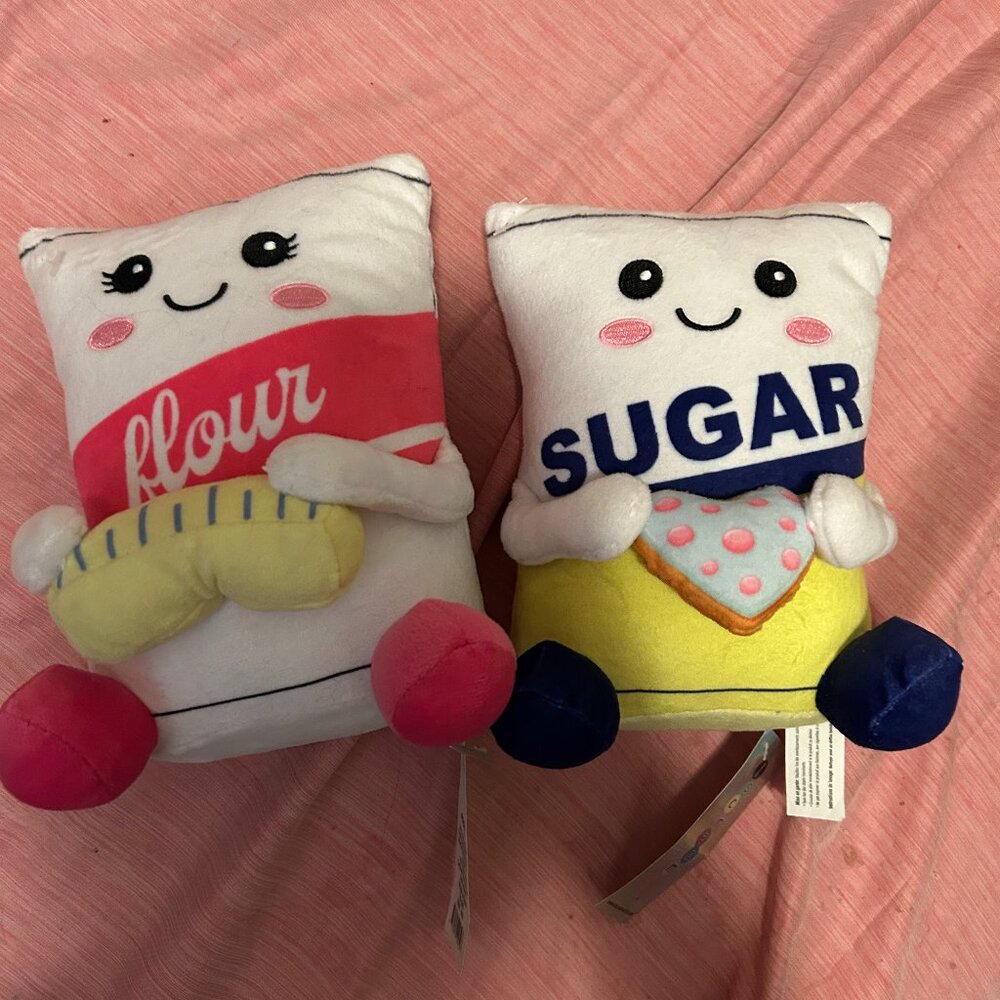 iScream Flour and Sugar Plushies NWT Limited Edition‎ Discontinued Squishable
